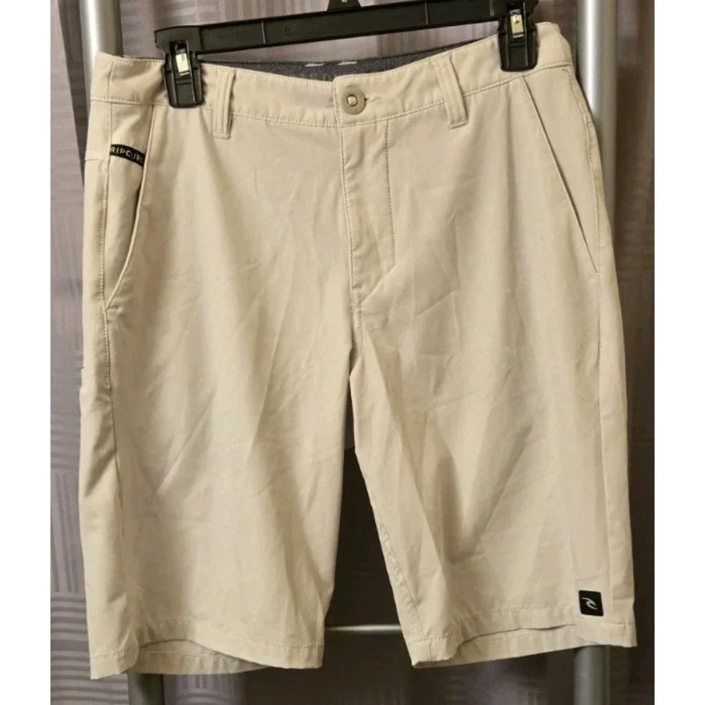 Rip Curl Men's‎ Size 28 Boardwalk Performance Hybrid Board Shorts Tan Active